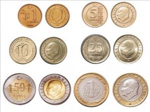 Turkish lira coins - kuruş